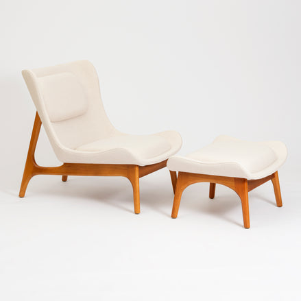 Poltrona Manacá + Puff Manacá