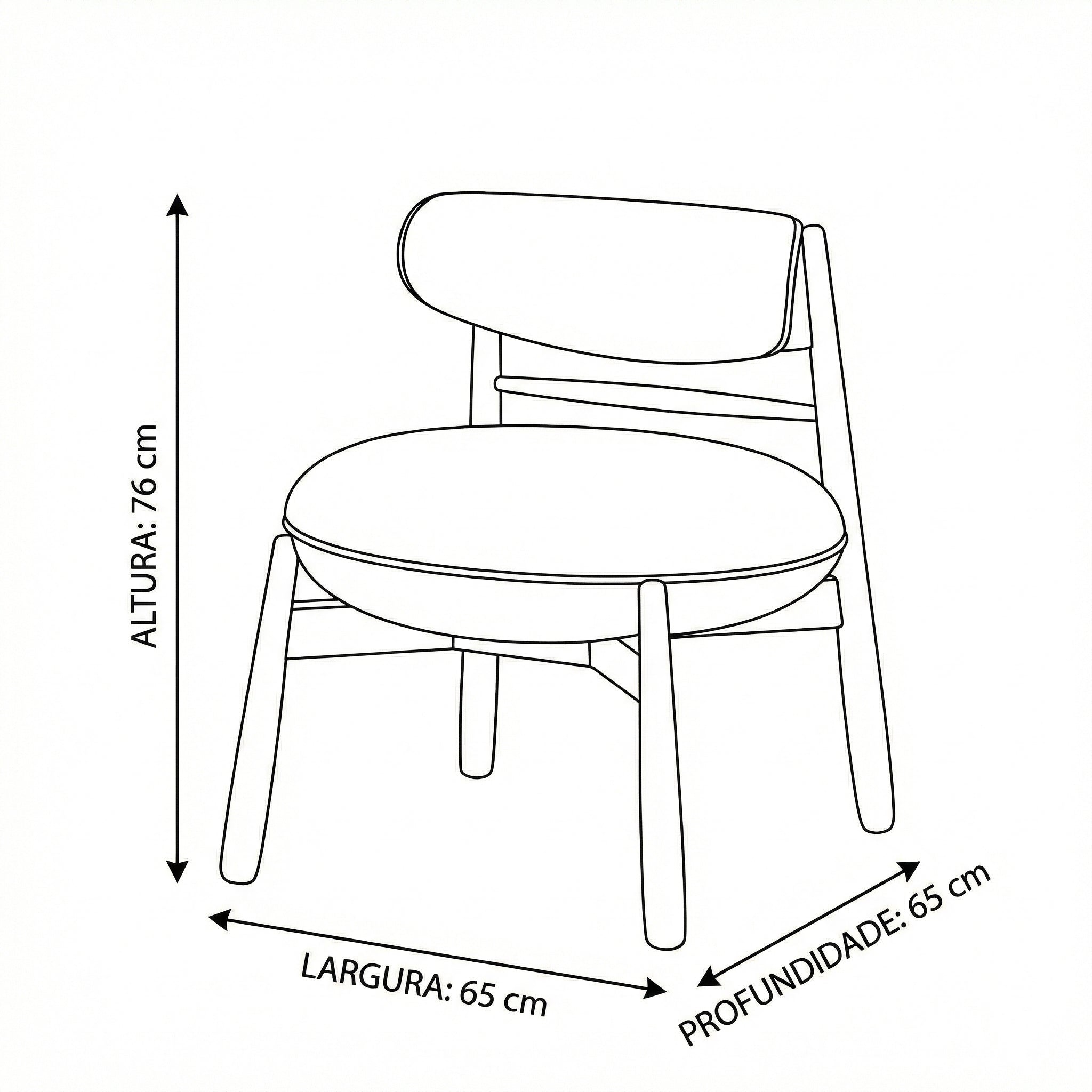 Poltrona + Puff Japira